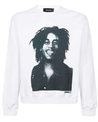 DSquared² - Bob Marley Cool Fit Wit Sweatshirt - Lyst