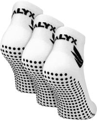 Talyx - 3 Pack Bamboo Ankle Grip Socks - Lyst