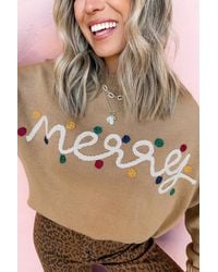 Azura Exchange - Bestickter Pullover - Lyst