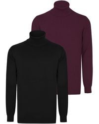 Felix Hardy - Pullover Rollkragenpullover 2Er-Pack - Lyst
