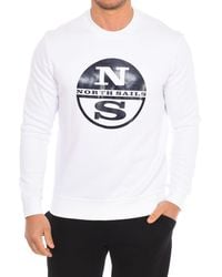 North Sails - Long-Sleeved Crew-Neck Sweatshirt 9024130 - Lyst