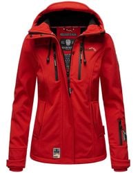 Marikoo - Damen Softshelljacke – Kleine Zicke, Warm Mit Kapuze & Fleecefutter - Lyst