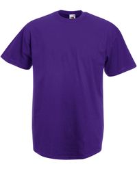 Fruit Of The Loom - Valueweight Short Sleeve T-Shirt - Lyst