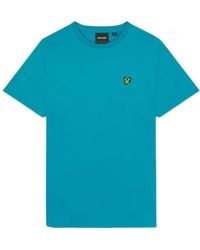 Lyle & Scott - Brand Chest Logo Leisure T-Shirt Cotton - Lyst