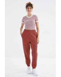 TOMMY LIFE - High-Waist Fleece Jogger Sweatpants - Lyst