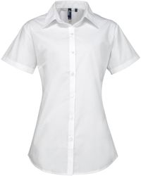 PREMIER - Supreme Heavy Poplin Short Sleeve Work Shirt - Lyst