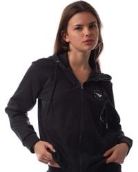 Emporio Armani - Hoodie Mit Durchgehendem Reißverschluss Für Damen - Lyst