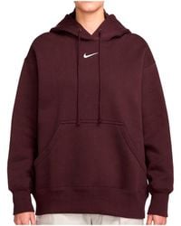Nike - W Nsw Phnx Flc Os Po Hoodie - Lyst