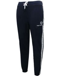 Sergio Tacchini - Stretch Waist Logo Track Pants 038559 204 Cotton - Lyst