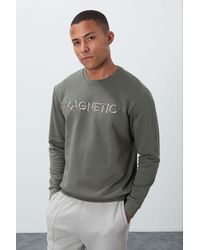 TOMMY LIFE - Printed Crew Neck Sweatshirt - Lyst