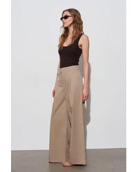 Dilvin - Slim Fit Sleeveless Jersey Cami Blouse - Lyst