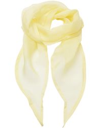 PREMIER - Ladies/ Work Chiffon Formal Scarf (Lemon) - Lyst