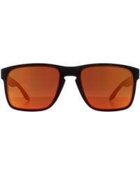Oakley - Square Matt Prizm Ruby Sunglasses - Lyst