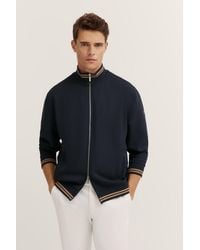 Bugatti - Herren Sweatjacke Mit Reißverschluss - Lyst