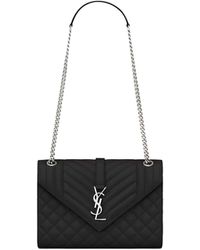 Saint Laurent - Envelope Medium Tas - Lyst