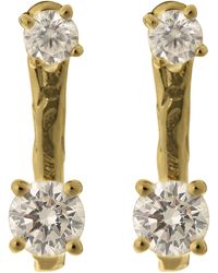 Orphelia - 'lykke' Dames 925 Sterling Zilver Dangle Oorbellen - Lyst