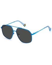 Polaroid - Blue Stainless Steel Sunglasses - Lyst