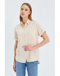 MixRay - Short Sleeve Shirt With Pockets - Lyst