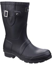 Cotswold - Ladies Windsor Short Waterproof Pull On Wellington Boots Rubber - Lyst