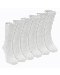 Sock Snob - 6 Pairs Cotton Diabetic Socks - Lyst