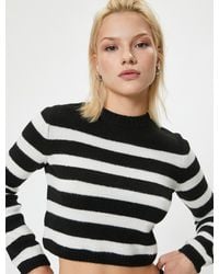 Koton - Truien Bsc Ronde Kraag Normaal Sweater - Lyst