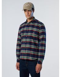 North Sails - Overhemd Geruit Flanel - Lyst