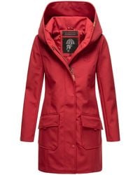 Marikoo - Softshelljas – Mayleen, Waterafstotend Met Capuchon - Lyst