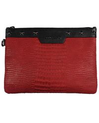 Jimmy Choo - Derek Clutch Rood - Lyst