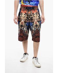 Balmain - Doppelt Plissierte Carpet Nylon-Shorts - Lyst