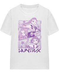 K-Pop Demon Hunters - Ladies Huntr/X Panel T-Shirt - Lyst