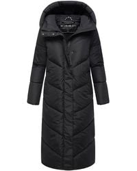 Marikoo - Wintermantel Ranjaa Gewatteerd Met Capuchon & Reflecterende Details - Lyst