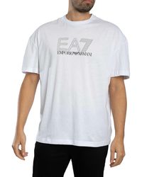 EA7 - Echo Graphic T-Shirt - Lyst