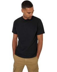 Threadbare - Textured Crew Neck Regular T-Shirt - Lyst