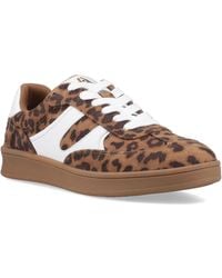 Hush Puppies - Maura Textile Leopard Trainers - Lyst