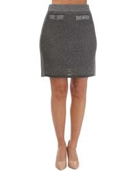 Ted Baker - "Sanniaa" Minirock Für Damen (Metallisches Blaugrau) - Lyst