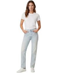 Levi's - Levis 511 Katoenen Slim-Fit Jeans Voor (Blauwe Lichte Hemel) - Lyst
