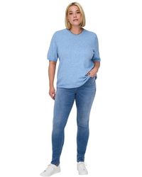 ONLY - Skinny Jeans Met 5 Zakken Voor (Licht Denim Blauw) - Lyst