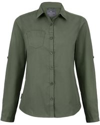 Craghoppers - Ladies Expert Kiwi Long-Sleeved Shirt (Cedar) - Lyst