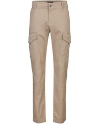 Replay - Cargo Broek Licht Comfort Katoen Twill - Lyst