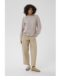 Kaffe - Overhemd Met Lang Mouwen Kaliliana Overhemd Met Lang Mouwen Regular Fit - Lyst