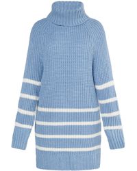 Usha - Strickpullover Damen Denimblau - Lyst