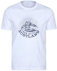 Mountain Warehouse - Ben Nevis Schotland Korte Mouwen T-Shirt - Lyst