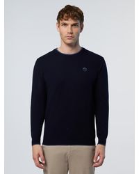North Sails - Trui Halve Rits Met Splitten - Lyst