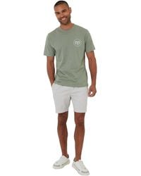 Threadbare - Rune Regular T-Shirt Voor (Salie) - Lyst