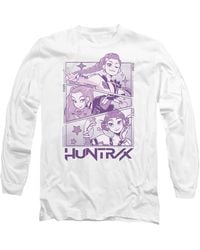 K-Pop Demon Hunters - Adult Huntr/X Panel Long-Sleeved T-Shirt - Lyst
