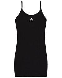 Alpha Industries - Basic Small Logo Dress - Lyst
