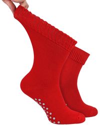 Dr.Socks - Extra Wide Winter Bed Socks With Grips - Lyst