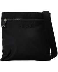 BOSS - Catch 3.0 Nylon Kruistas Met Reliëf (Donkerblauw) - Lyst