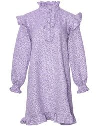 Noella - Reno Ruby Rüschenkleid - Lyst