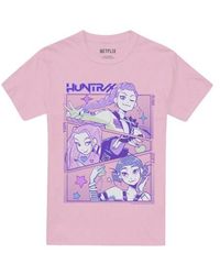 K-Pop Demon Hunters - Adult Huntr/X Anime T-Shirt (Light) - Lyst